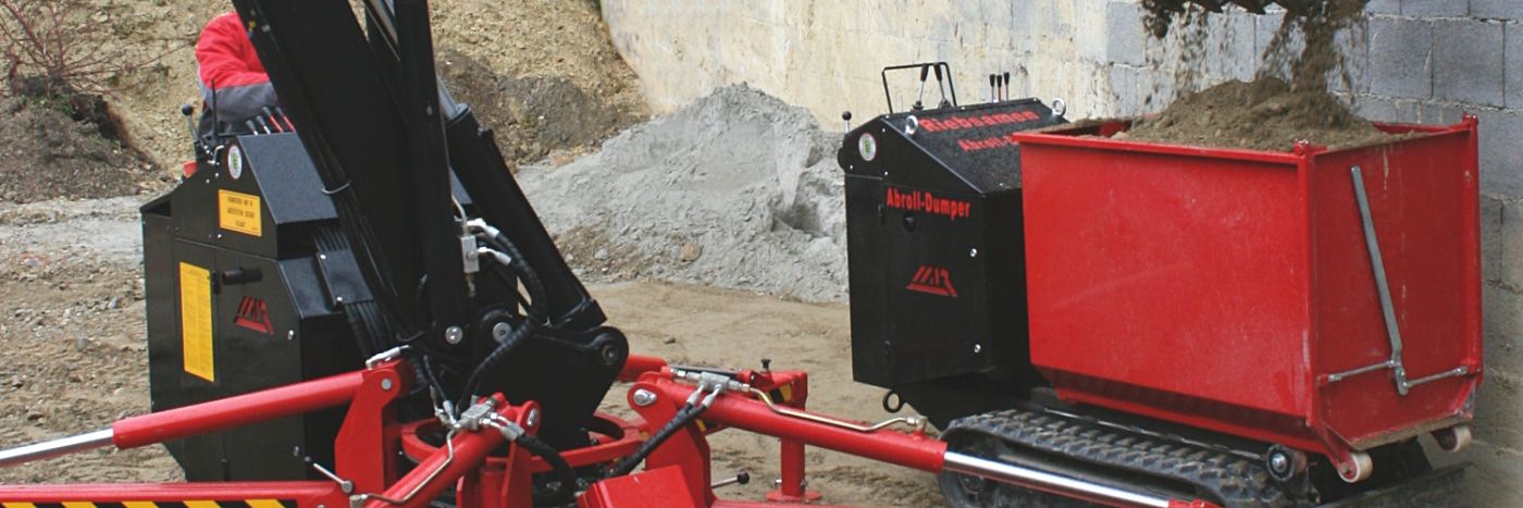 Roll-off dumper from Riebsamen